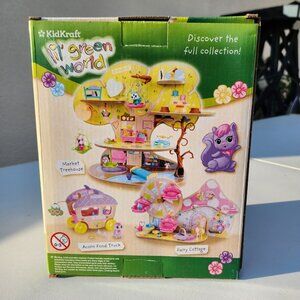 NEW KidKraft Squirrel Wooden Food Truck Doll Figure Bakery Montessori Playset Ec